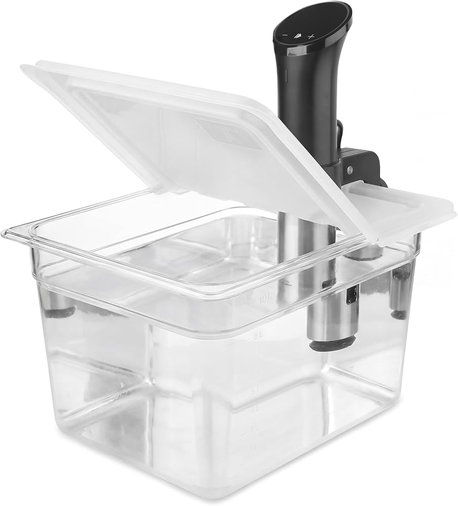 12Qt Container with Hinged Lid